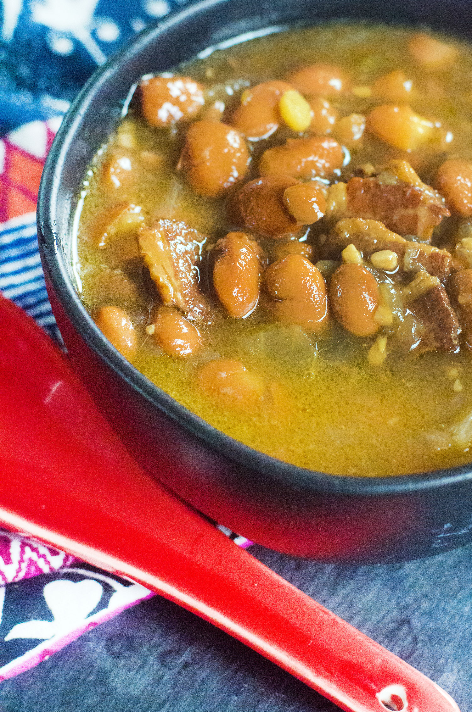 Instant Pot Smoky Ham and Pinto Beans Soup – Angela Ricardo