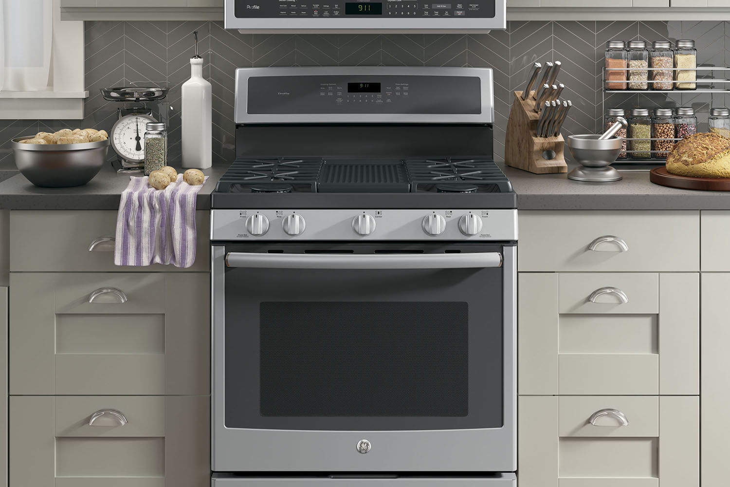 GE Profile Gas Range