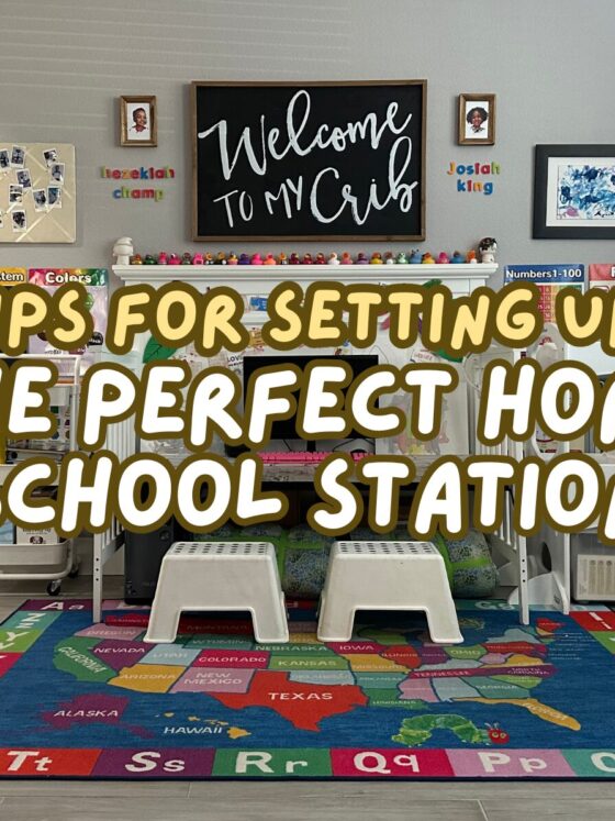 Tips For Setting Up The Perfect Home School Station
