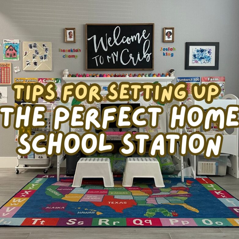 Tips For Setting Up The Perfect Home School Station