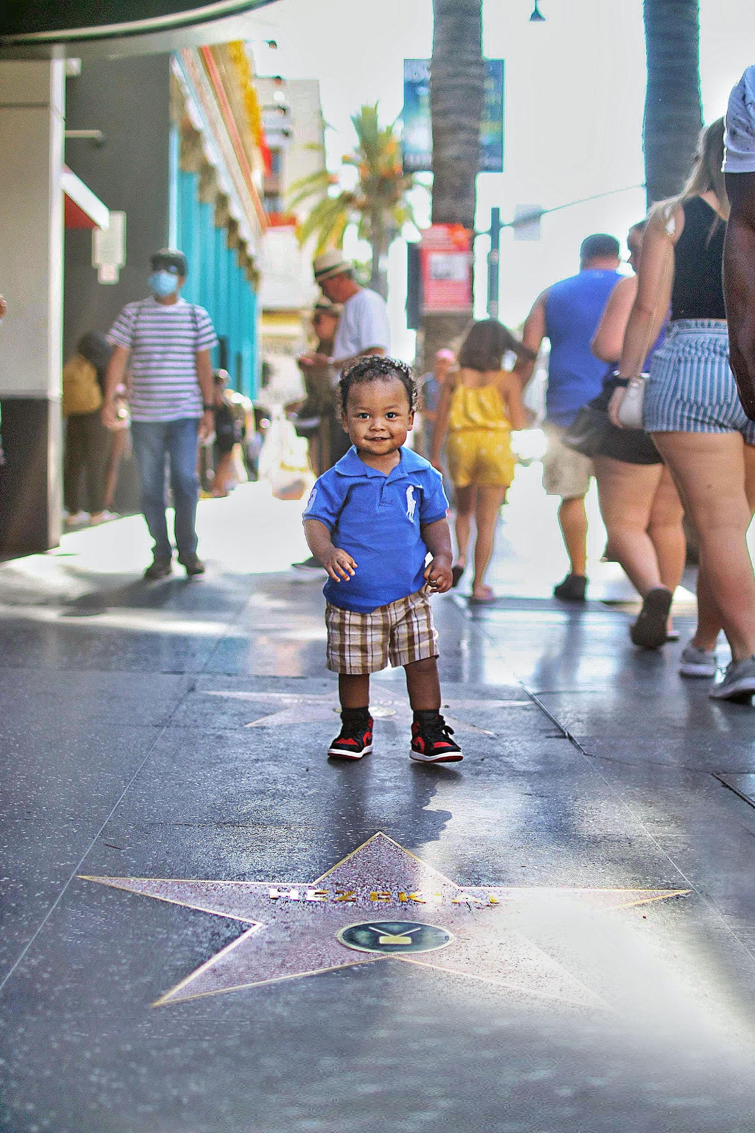 Los Angeles Hollywood walk of Fame Champ Bethea