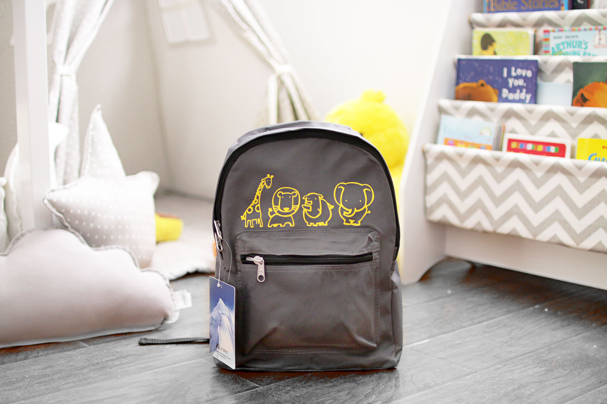 cricut personalized backpack