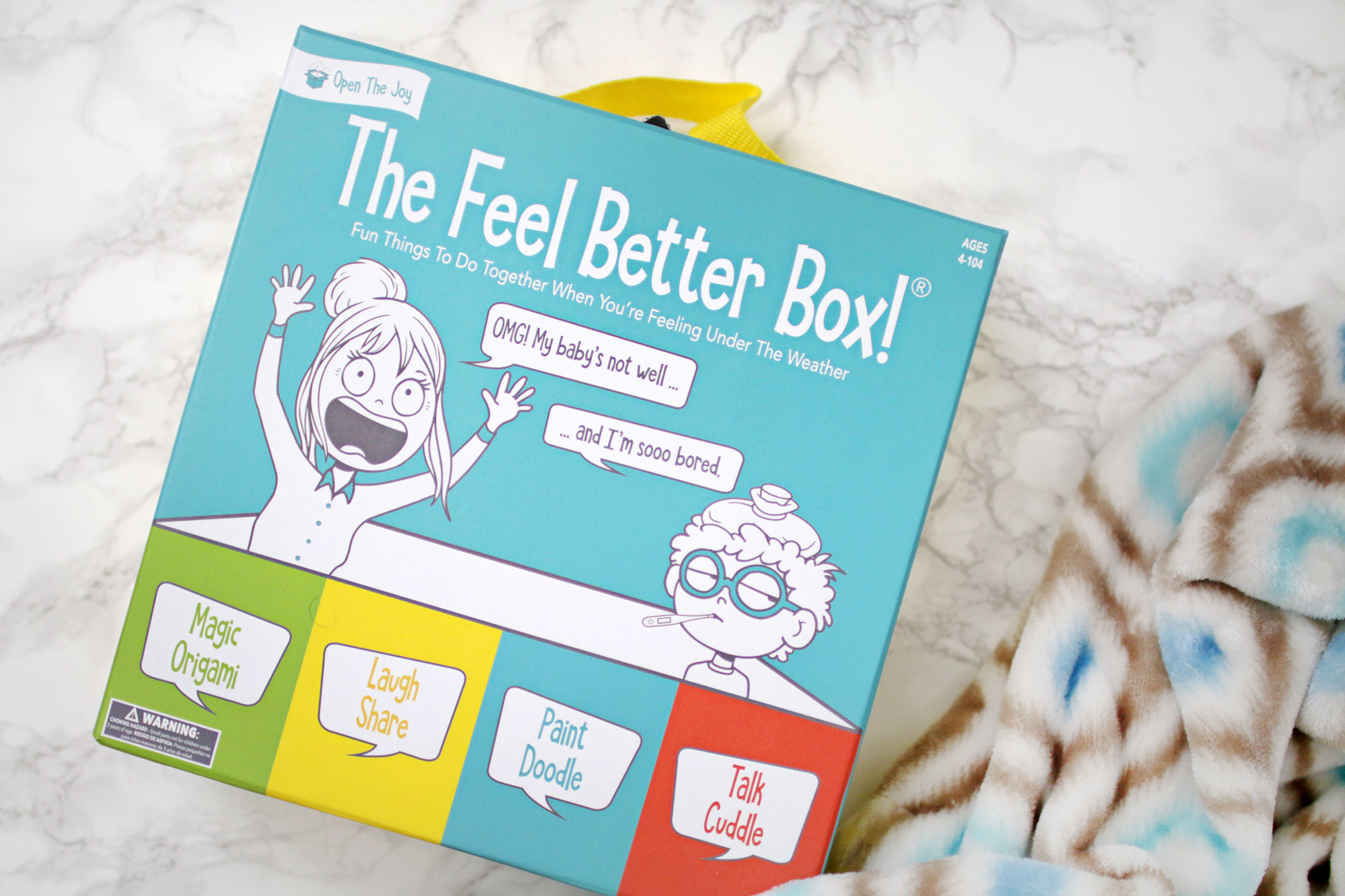 Open The Joy The Feel Better Box