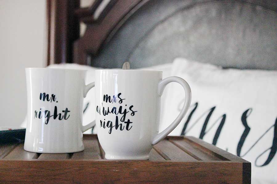 Mr and Mrs Mug