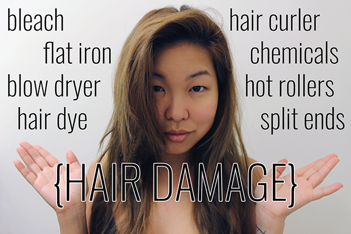 damaged hair