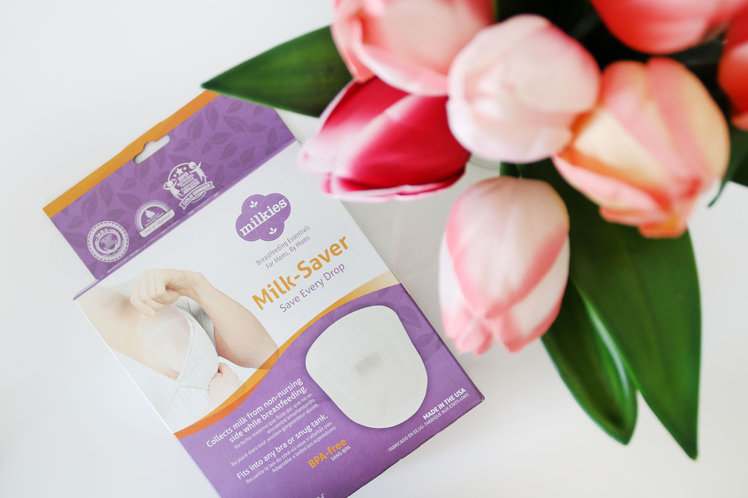 Milkies Milk-Saver: Collects Leaking Breast Milk as You Nurse