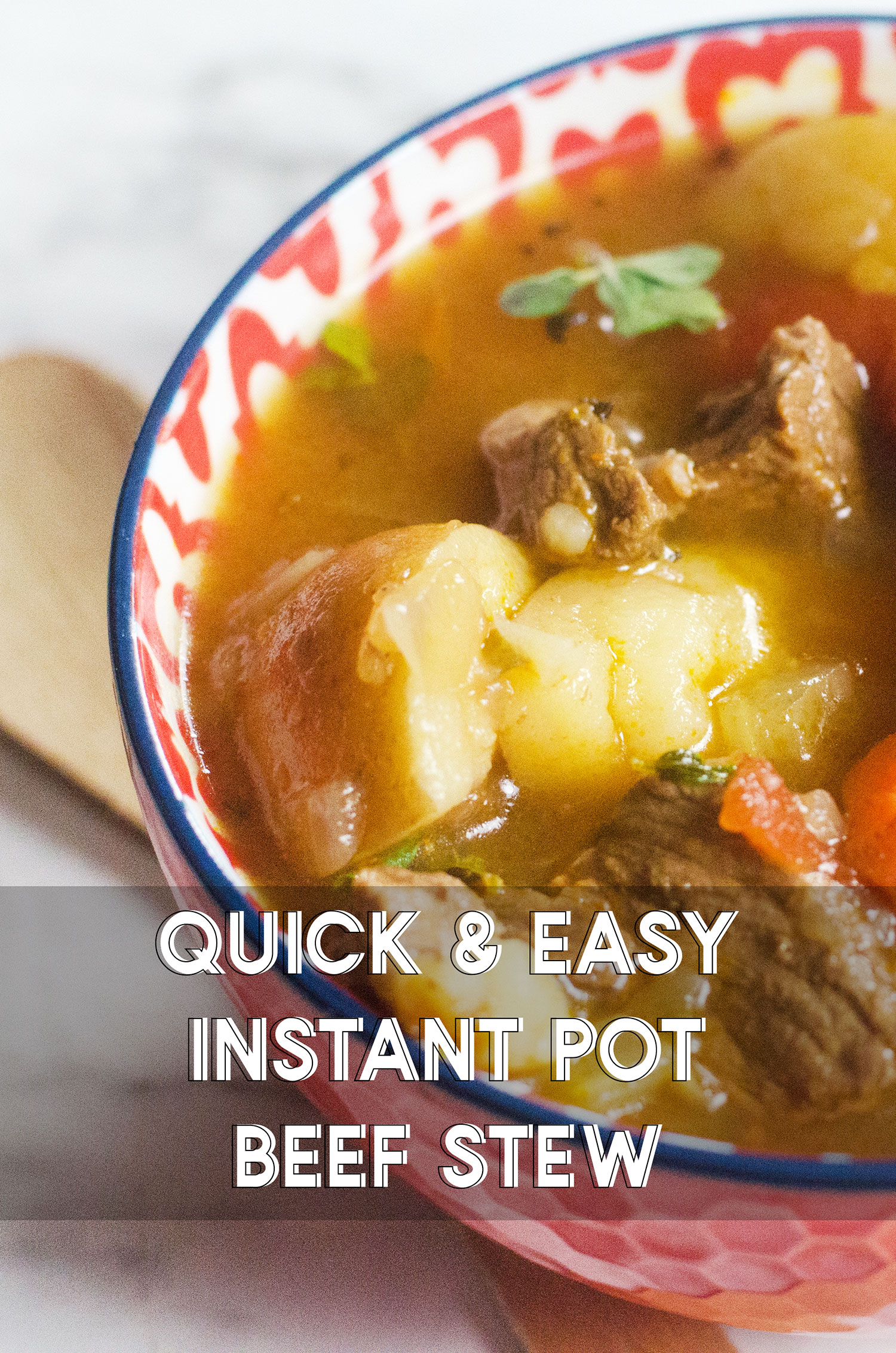 Instant Pot Beef Stew