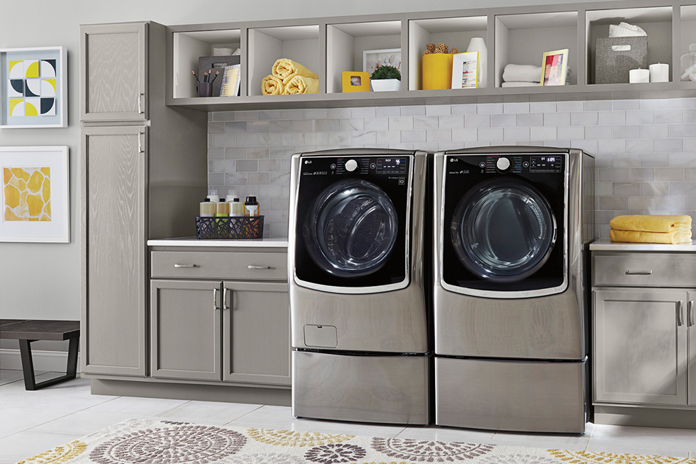 LG front load washer and dryer