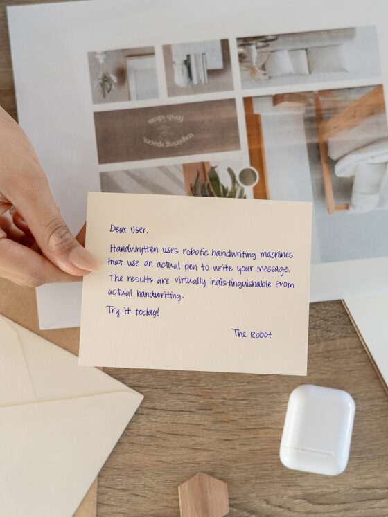 Show How Much You Care with Handwrytten Handwritten Cards