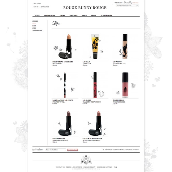 Rouge Bunny Rouge Web Boutique Launch