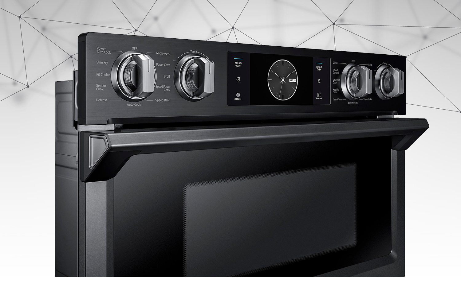 Samsung Microwave Combination Wall Oven with Flex Du