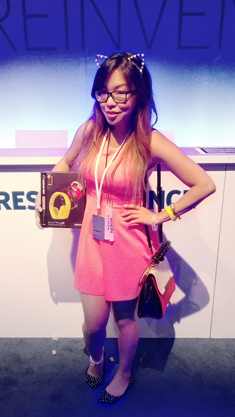 Angela Ricardo koreandoll fashion beauty blogger Pier 92 Nokia Lumia 1020 Zoom Reinvented event