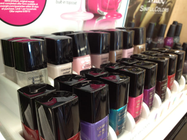 covergirl stay brilliant nail gloss