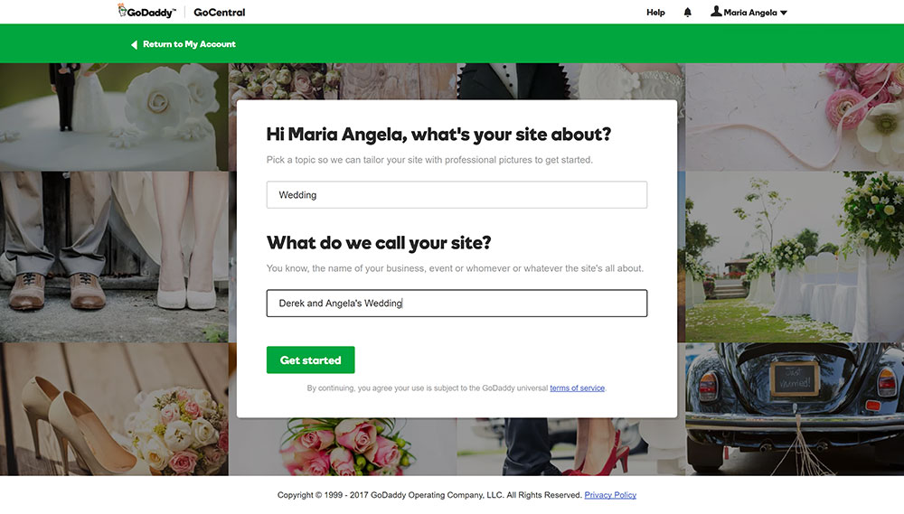 GoCentral Godaddy