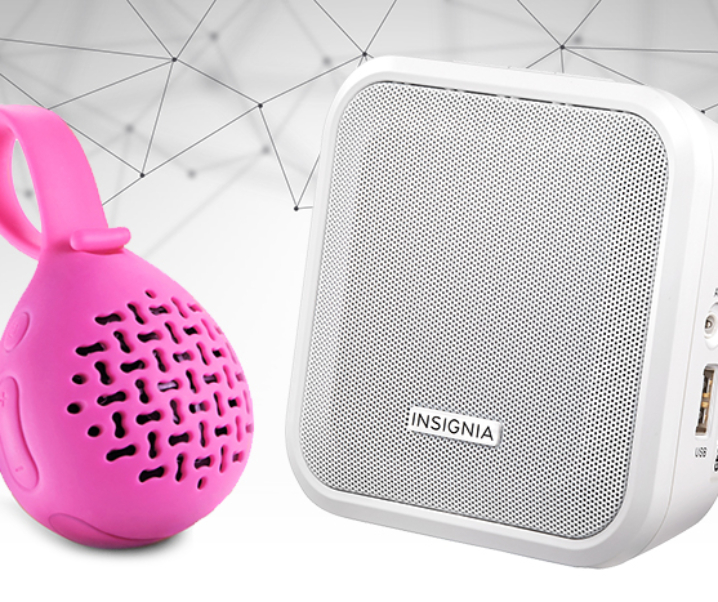 Listen Up with the Insignia Bluetooth Speaker